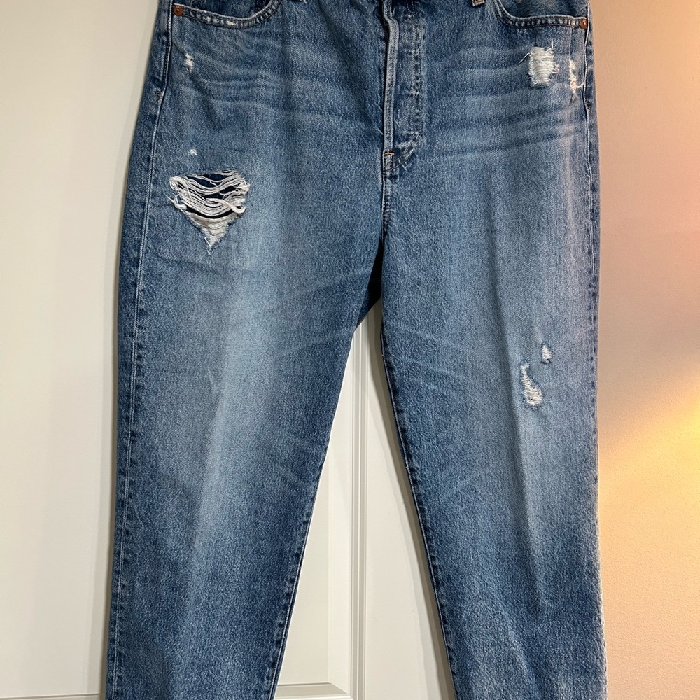 Gap Distressed Boyfriend Jeans Sz 16
